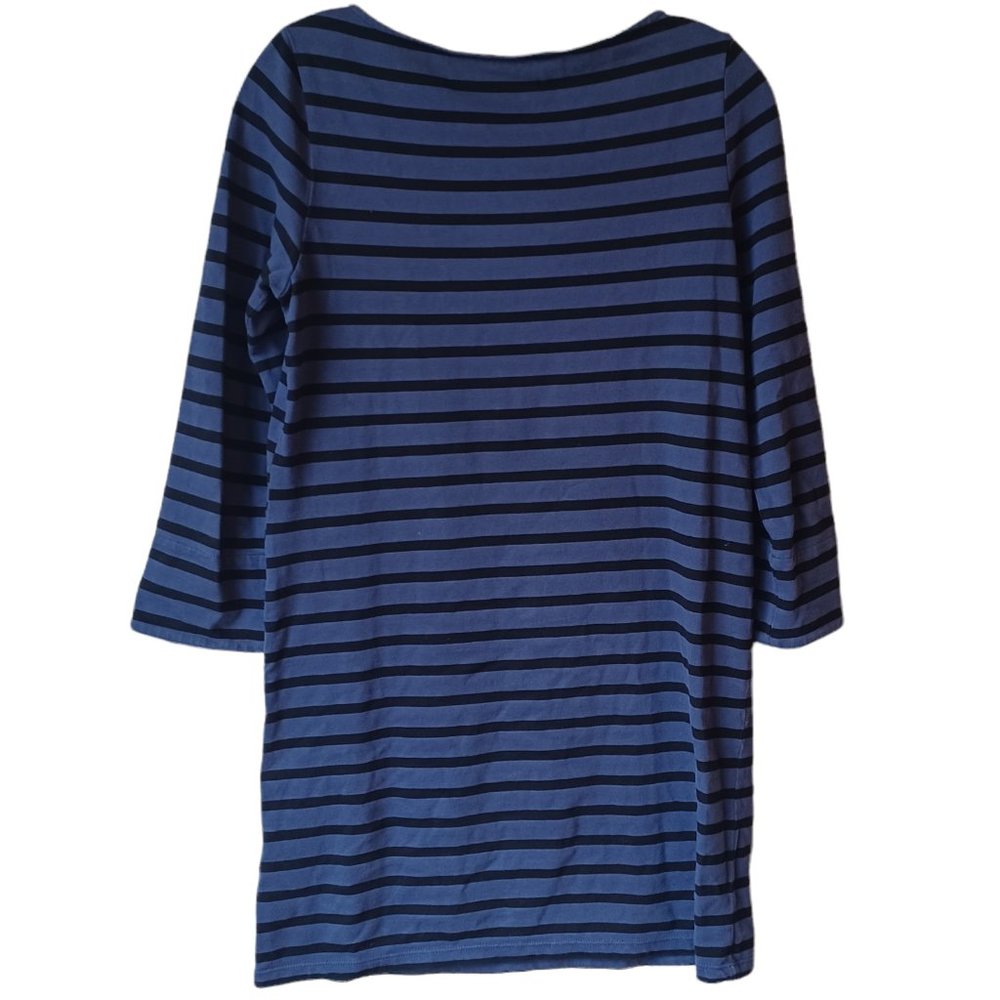 Boden Blue And Black Striped Dress Size 2 - Picture 3 of 6